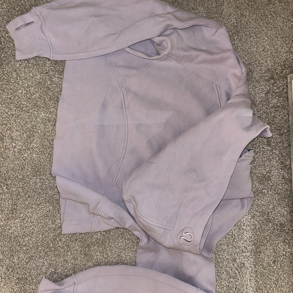 Lululemon purple scuba full zip